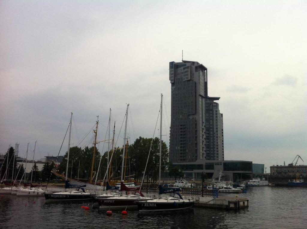 Sea Towers Apartman Gdynia Kültér fotó