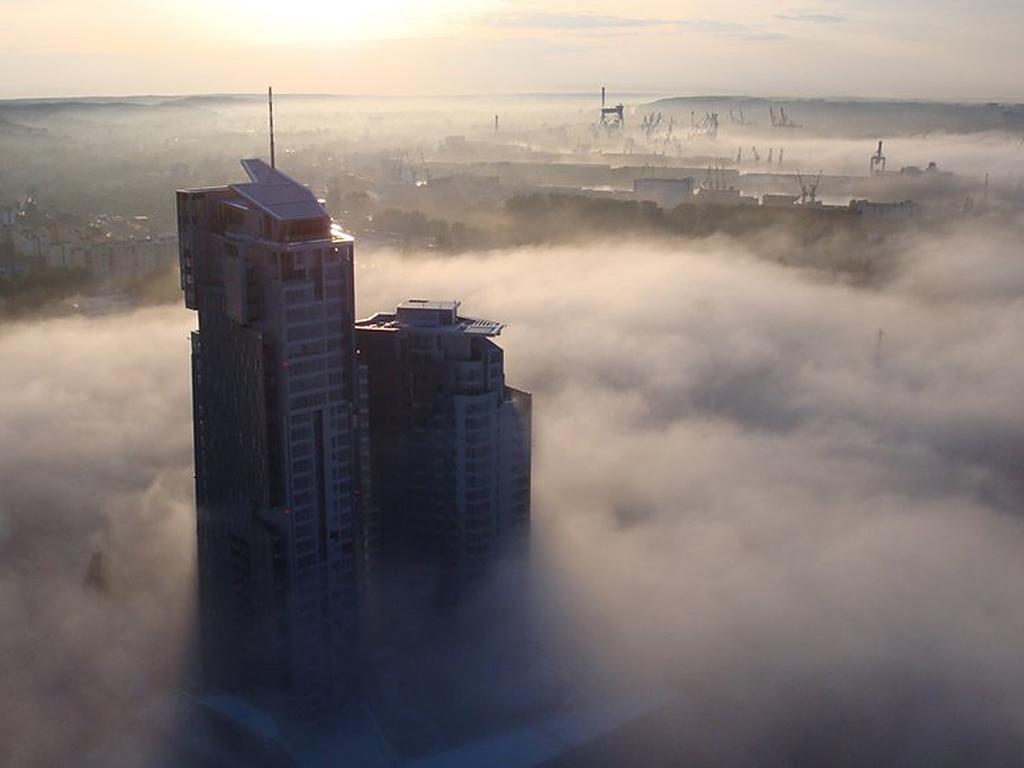 Sea Towers Apartman Gdynia Kültér fotó