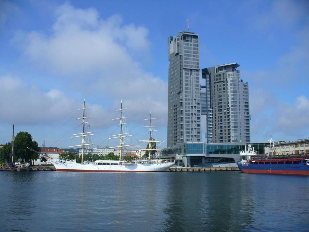 Sea Towers Apartman Gdynia Kültér fotó