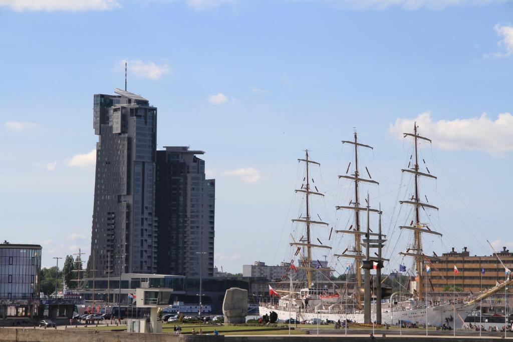 Sea Towers Apartman Gdynia Kültér fotó