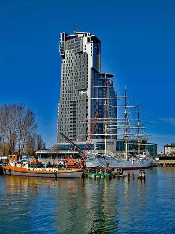 Sea Towers Apartman Gdynia Kültér fotó